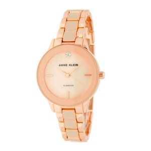 Anne Klein Genuine Diamond Bracelet Watch New!